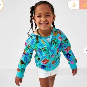 Little Sleepies Disney Pixar Nemo Zip Up Hoodie
